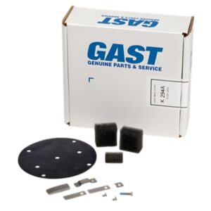 Kit de mantenimiento Gast DOA-P704-AA — filtro, diafragma y válvulas