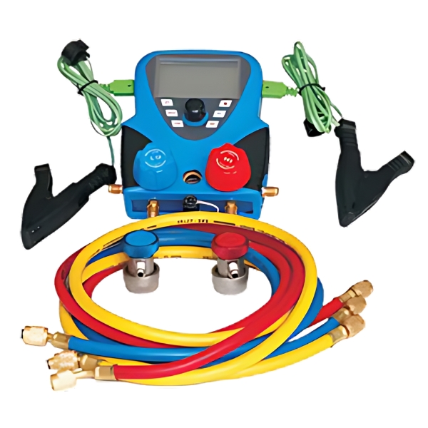 Manómetro Digital RA2013 2 Válvulas frontal