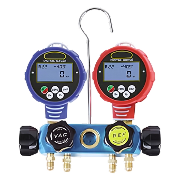 Manifold Digital WK-6884L 4 Válvulas