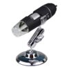 Microscopio Digital USB 1000X frontal negro