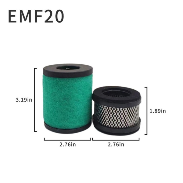 Filtro de Aceite EMF20 frontal